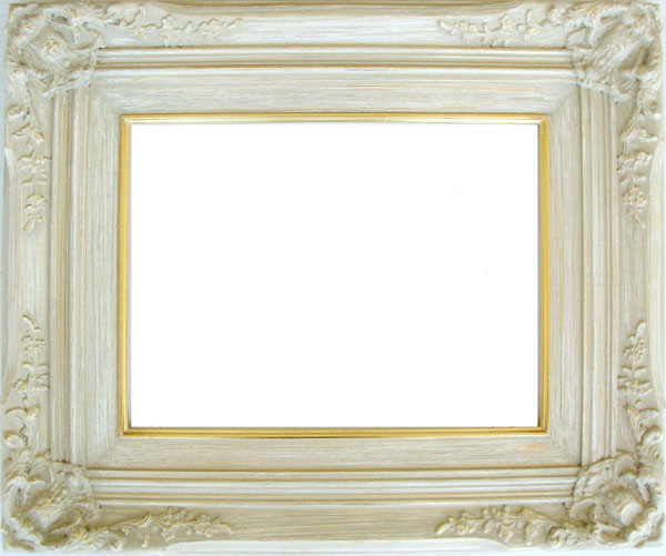 Winsor White Baroque Frame - priced by size