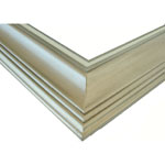 Everett Silver Frame - corner view