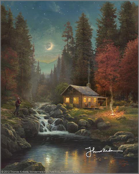 Thomas Kinkade - Away From It All