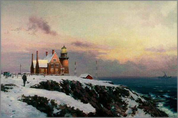 Thomas Kinkade - Block Island