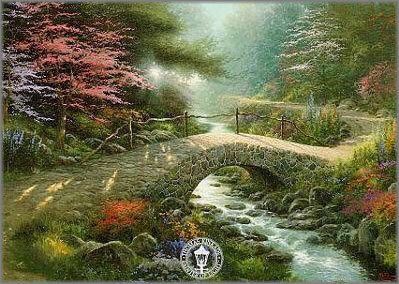 Thomas Kinkade - Bridge of Faith - Classics Collection