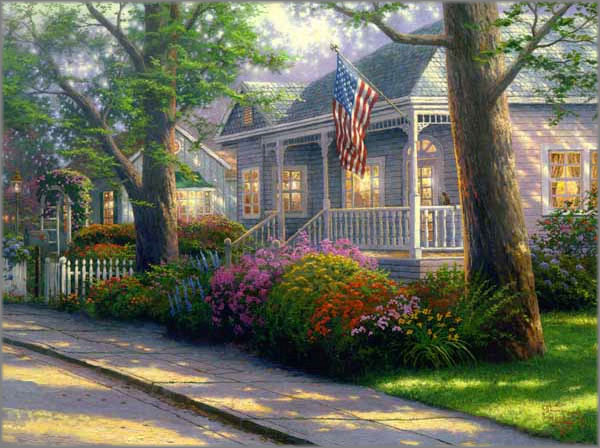 Thomas Kinkade - Hometown Pride