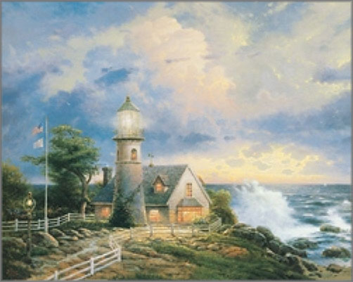 Thomas Kinkade - Light in the Storm, A - Classics Collection