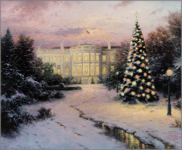 Thomas Kinkade - Lights of Liberty