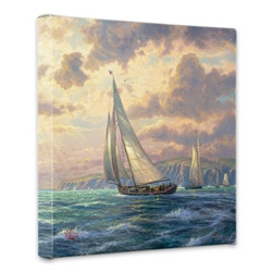 Thomas Kinkade - New Horizons - Wrapped Canvases