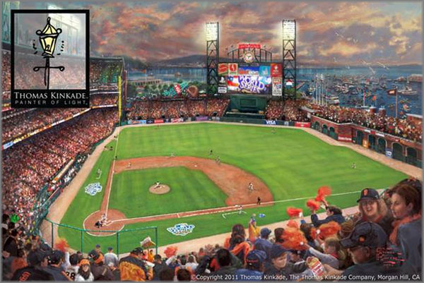 Thomas Kinkade - San Francisco Giants - It's Our Time