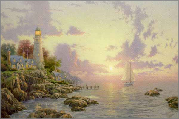Thomas Kinkade - Sea of Tranquility, The