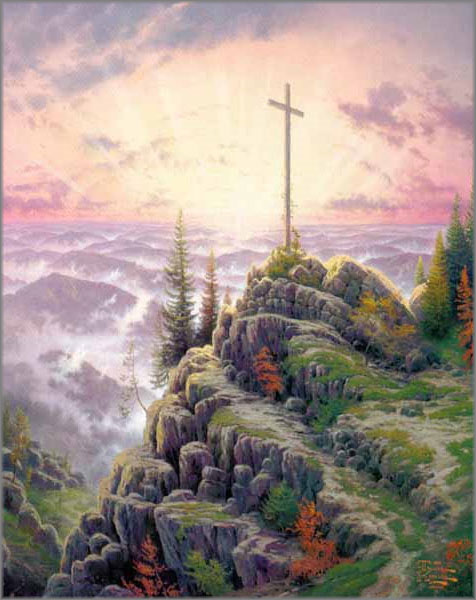 Thomas Kinkade - Sunrise, a Prayer of Hope