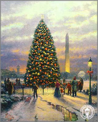 Thomas Kinkade - Symbols of Freedom