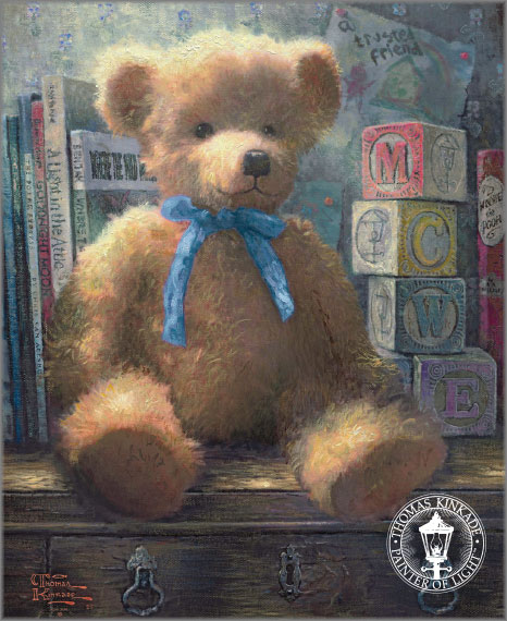Thomas Kinkade - Trusted Friend, A - Blue Bell