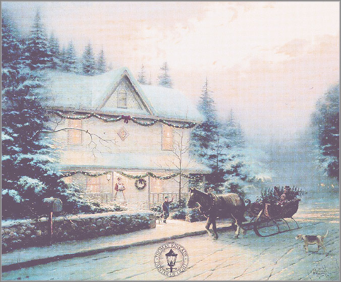 Thomas Kinkade - Victorian Christmas IV