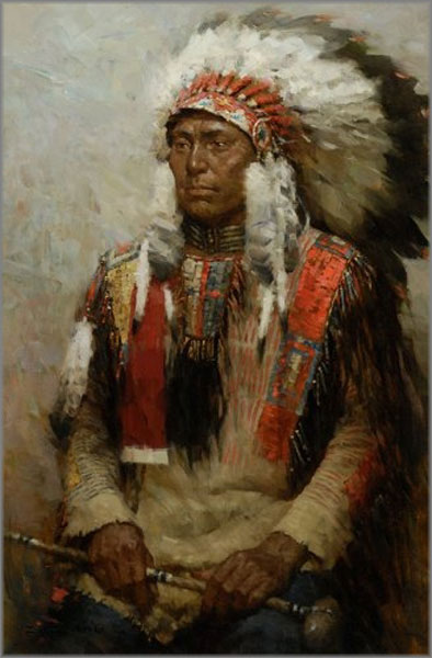 Z. S. Liang - Lakota Warrior