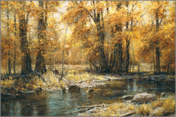 Autumn's Veil by Robert Peters