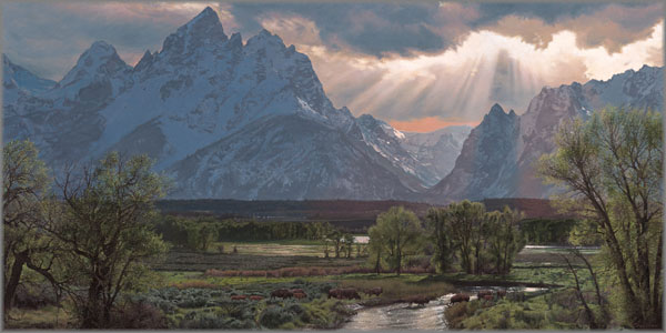 Buffalo Crossing by Phillip Philbeck