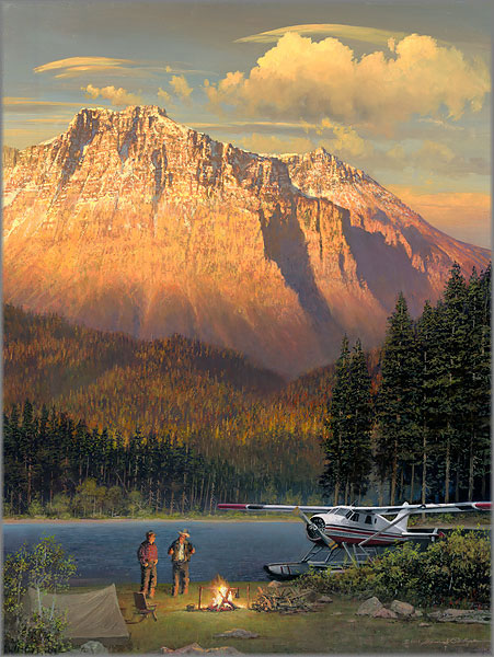William S. Phillips - Fish Tales at Beaver Camp
