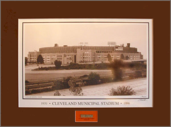 Jim Ptacek - Cleveland Municipal Stadium