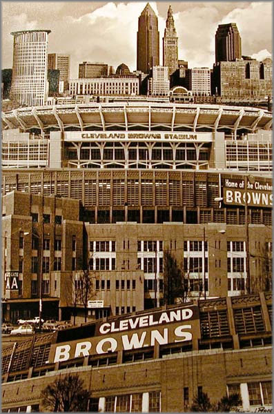 Jim Ptacek - Cleveland's Football Stadiums