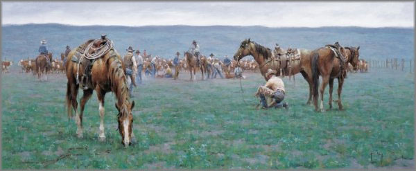 Jim Rey - Branding in the Sandhills, A