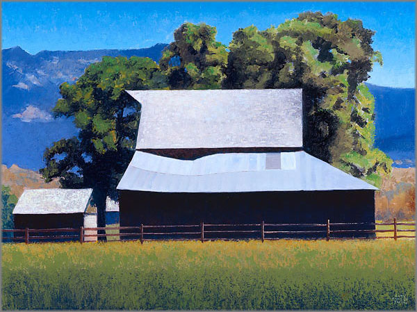 Gary Ernest Smith - Barn at Cove Oregon