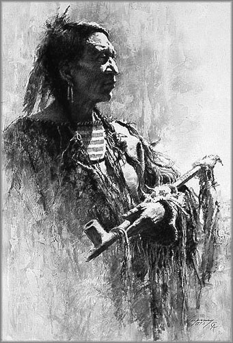 Howard Terpning - Profile of Wisdom