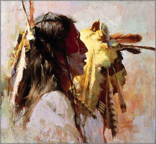 Howard Terpning - Proud Men