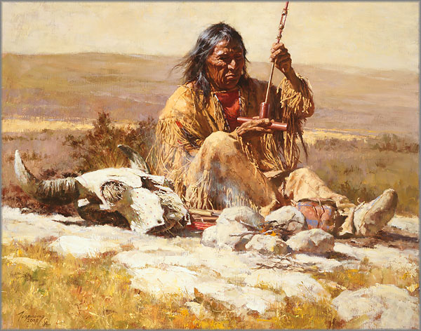 Howard Terpning - Seeking Wisdom Through the Pipe