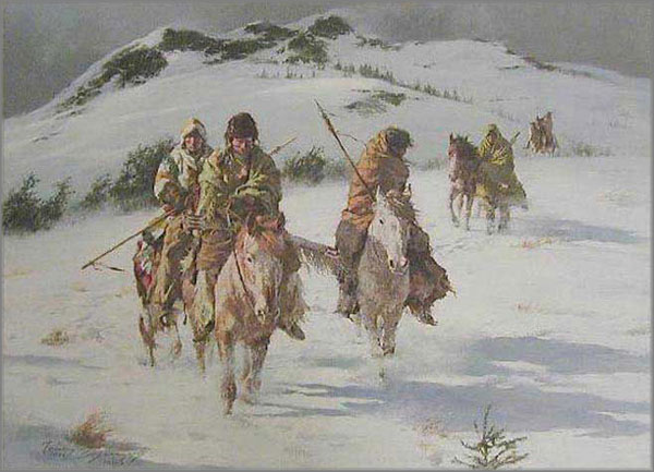 Howard Terpning - When Trails Turn Cold