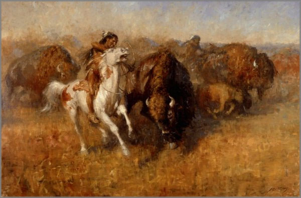 Andy Thomas - Buffalo Hunt