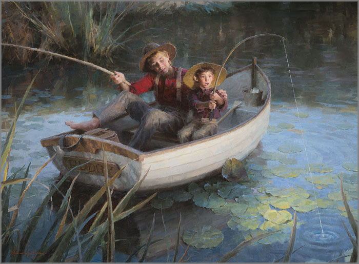 The Fishing Hole by Morgan Weistling