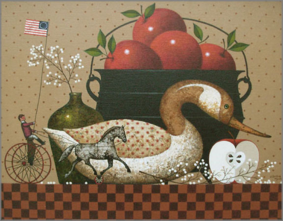 Charles Wysocki - Decoy Still Life