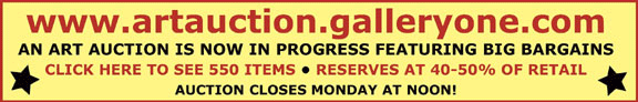 Click here for the Art Auction at Gallery One!