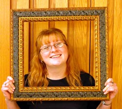 Dannette, Certified Professional Framer, Gallery One