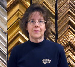Peggy, Certified Professional Framer, Gallery One