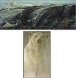 Robert Bateman - Arctic Landscape - Polar Bear - Premier Edition