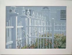 Robert Bateman - Colonial Garden - framed