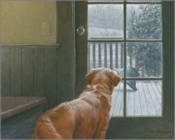 Robert Bateman - Observing Christmas