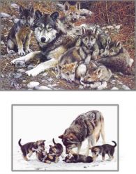 Carl Brenders - Den Mother - Wolf Family - Premier Edition