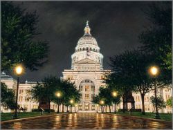 Rod Chase - Texas Capitol at Night