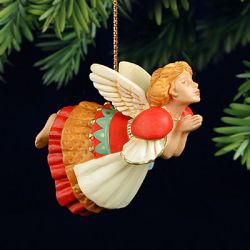 James C. Christensen, Christmas ornaments, holiday, porcelain