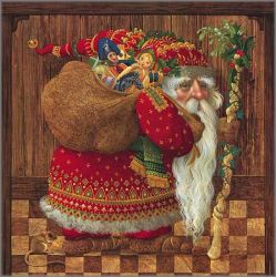 James C. Christensen - Olde World Santa