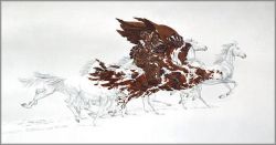 Bev Doolittle - Where Silence Speaks - Eagle's Flight