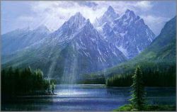 Peter Ellenshaw - Splendor of the Tetons