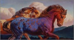 Nancy Glazier - Carousel Horses II