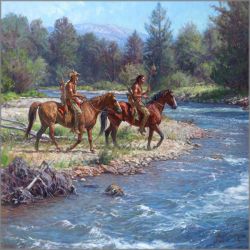 Martin Grelle - Wolves on Rock Creek