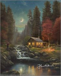 Thomas Kinkade - Away From It All