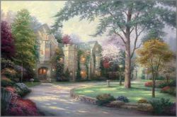 Thomas Kinkade - Beyond Summer Gate