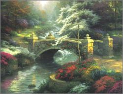 Thomas Kinkade, limited edition giclee canvas and paper