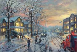 Thomas Kinkade - Christmas Story, A