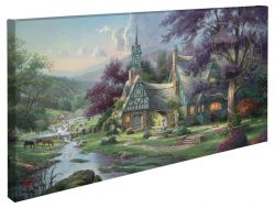 Thomas Kinkade - Clocktower Cottage