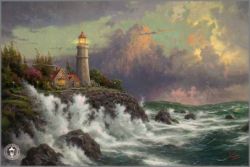 Thomas Kinkade - Conquering the Storms